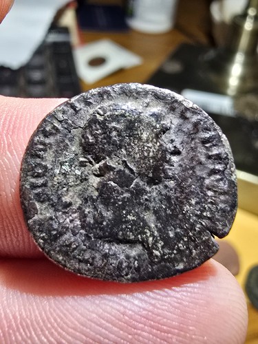 Trajan drachm caesarea - ar,