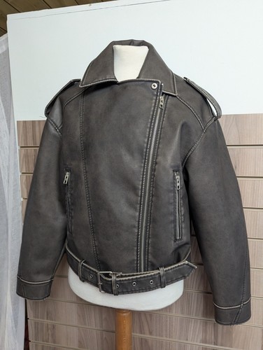Primark biker jacket - primark, patent
