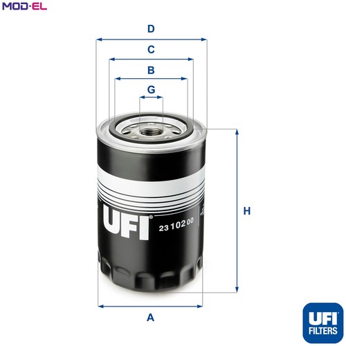Oil filter 102 for aston - oil,