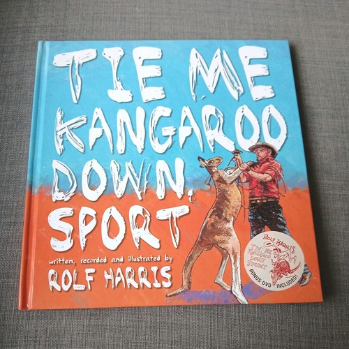 Rolf harris signed book - signed, tie