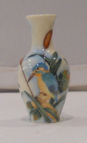 Old tupton ware - old, kingfisher