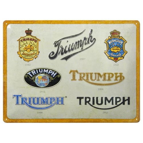 Triumph lineage sign - triumph,