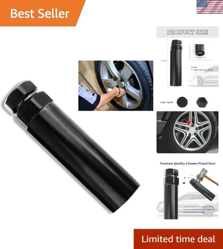 Large spline lug nut key - lug,