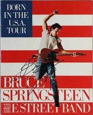 BRUCE SPRINGSTEEN Signed 'Born