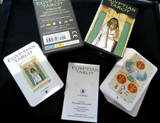 Egyptian Tarot Mini 78 Card Pack Boxed With Instruction Booklet