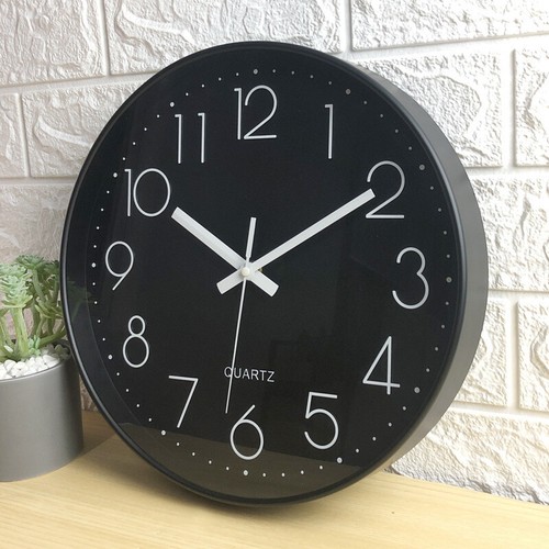 Round wall clock living room - round,