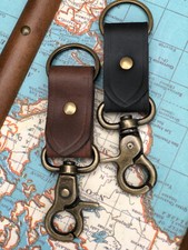 Leather Key Chain Belt Loop