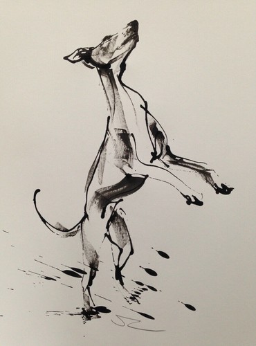 Original signed ink drawing - original,