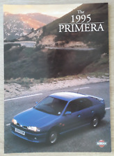 Nissan Primera 1995 MY Preview Brochure / Leaflet - Equation LX SLX SE eGT SRi