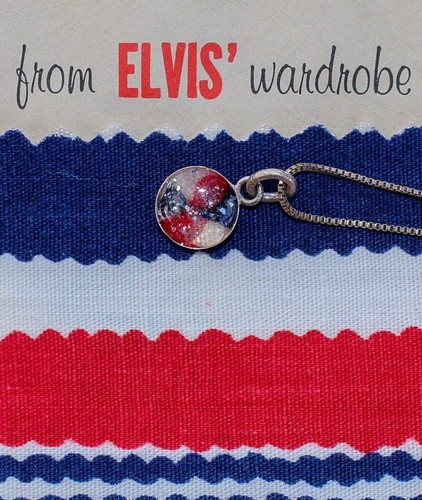 Elvis presley clothing swatch - presley,