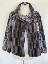 Jayley Grey Faux Fur Shrug 