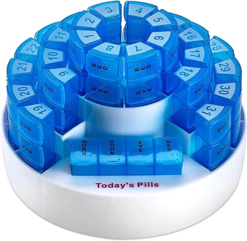 Day pill box tablet - 31,