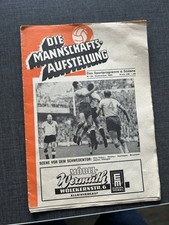 Nuremberg V Everton Programme 1965 European Cup Winners Cup