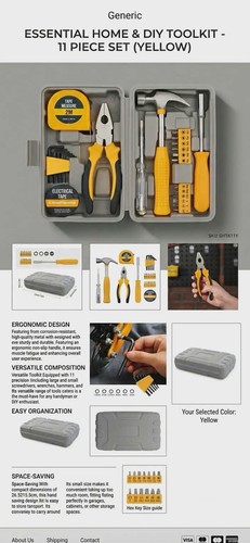 28pc household hand tools - hand,
