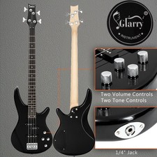 Glarry 4 String Electric Bass