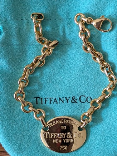 Tiffany 18k gold - co., return