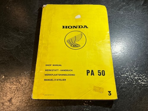 1980 honda pa50 shop manual - 1980,