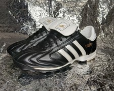 Adidas Telstar TF Astro Boots - Size 9 - Black Leather  - Rare