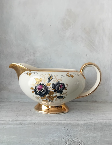 Vintage floral gold - vintage,