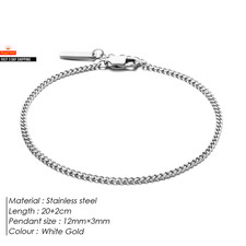 Emanco Men'S Cuban Chain