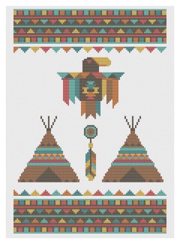 Cross stitch kit - kit,