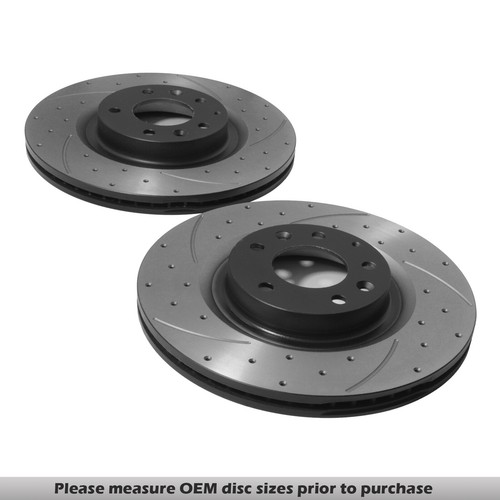 323mm front drilled - front, vented