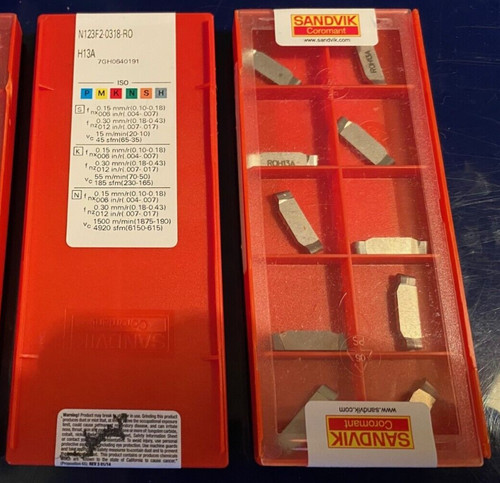 New sealed sandvik - 10,