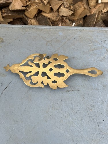 Vintage brass kettle - brass,