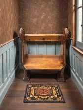 Beautiful Antique Church Pew