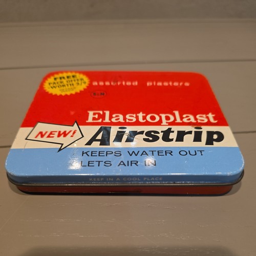 Vintage tin elastoplast - vintage,