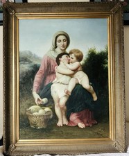 Large oil painting madonna - large,