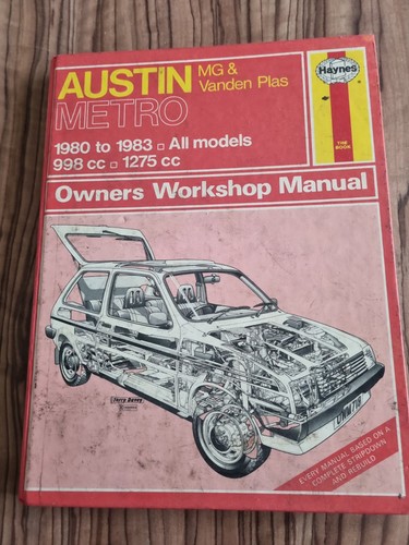 Austin metro 1980 1983 haynes - metro,