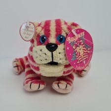 Bagpuss TALKING Beanie Soft Toy WORKING Sound Golden Bear Vintage 2001 Tags Rare