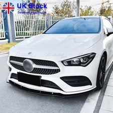 Fit Mercedes CLA Class W118 C118 AMG Line  Front Splitter Spoiler Lip 19+ 13Set