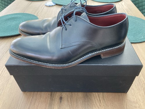 Loake drake black leather sole - drake,