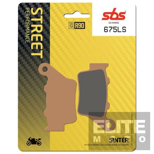 Sbs sintered rear - sintered, pads