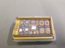 Rare Military Hybrid IC With lots Of Silicon Wafers For Educational Science