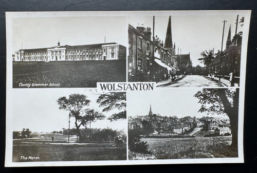 Wolstanton staffs rppc - staffs, –