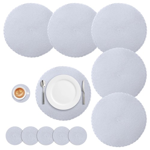 Woven table place mats large - woven,
