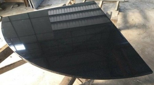 Black granite quadrant - quadrant, 20mm