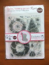 Rare Earth Festive Stamp & Die