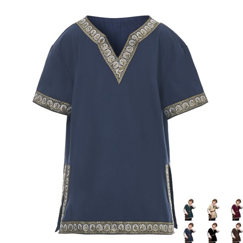Medieval shirt for boys viking - medieval,