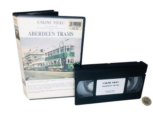 Vhs video aberdeen - video, trams