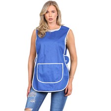 PREMIUM OVERALL TABARD CHEF KITCHEN CATERING CLEANING BAR TABBARD APRON POCKET