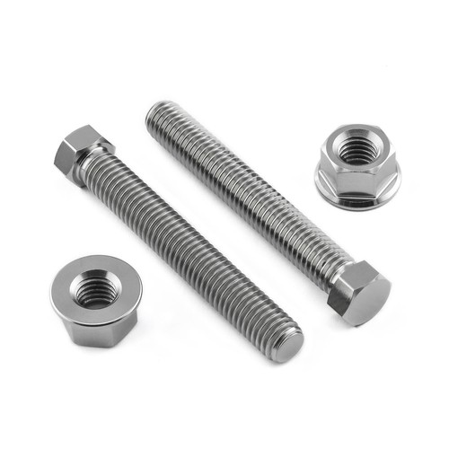 Titanium axle adjuster set - titanium,