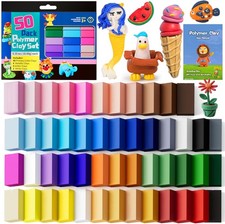 Ifergoo color polymer clay - 50,
