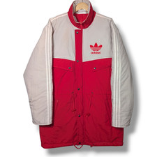 Adidas 1989 Liverpool Bench Coat Mens Medium 38/40 Kenny Dalglish Jacket VTG