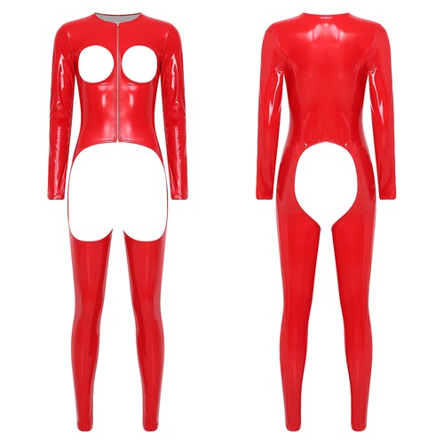 Womens wet look - womens, cutout