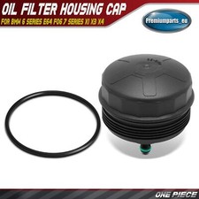 Oil Filter Housing Cover Cap for BMW 6 Series E64 F06 7 Series X1 X3 X4 X5 X6 Z4
