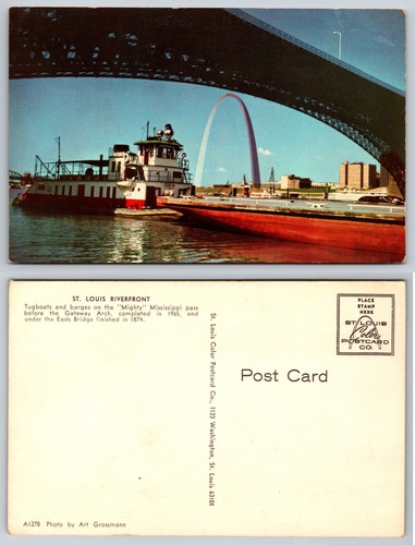 Postcard louis arch - postcard,